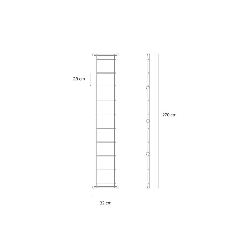 Escala Articulada Multiuso 4×2 (2.7m)