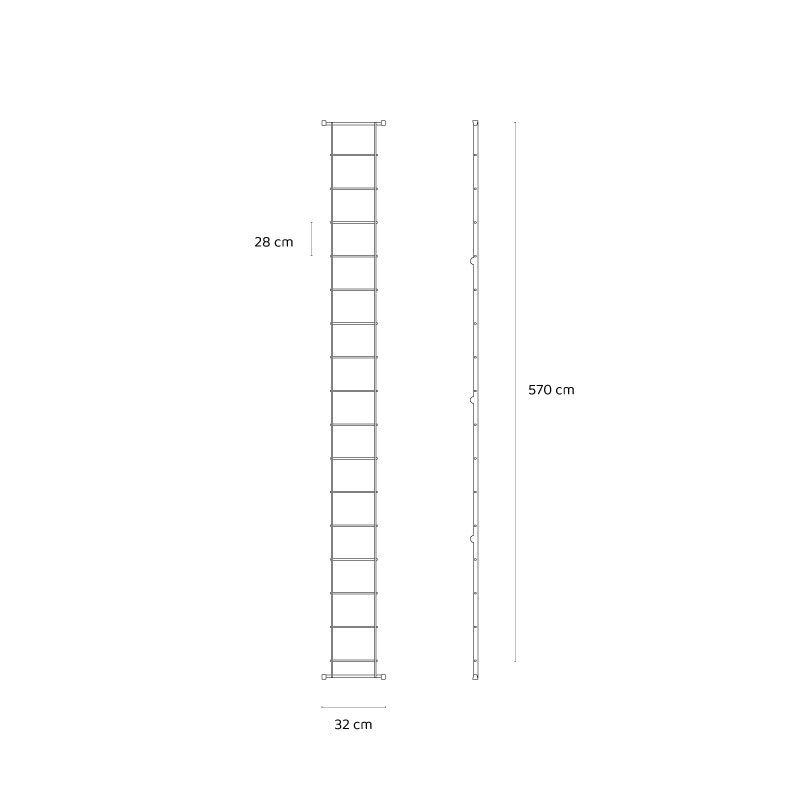 Escala Articulada Multiuso 4×5 (5.7m)
