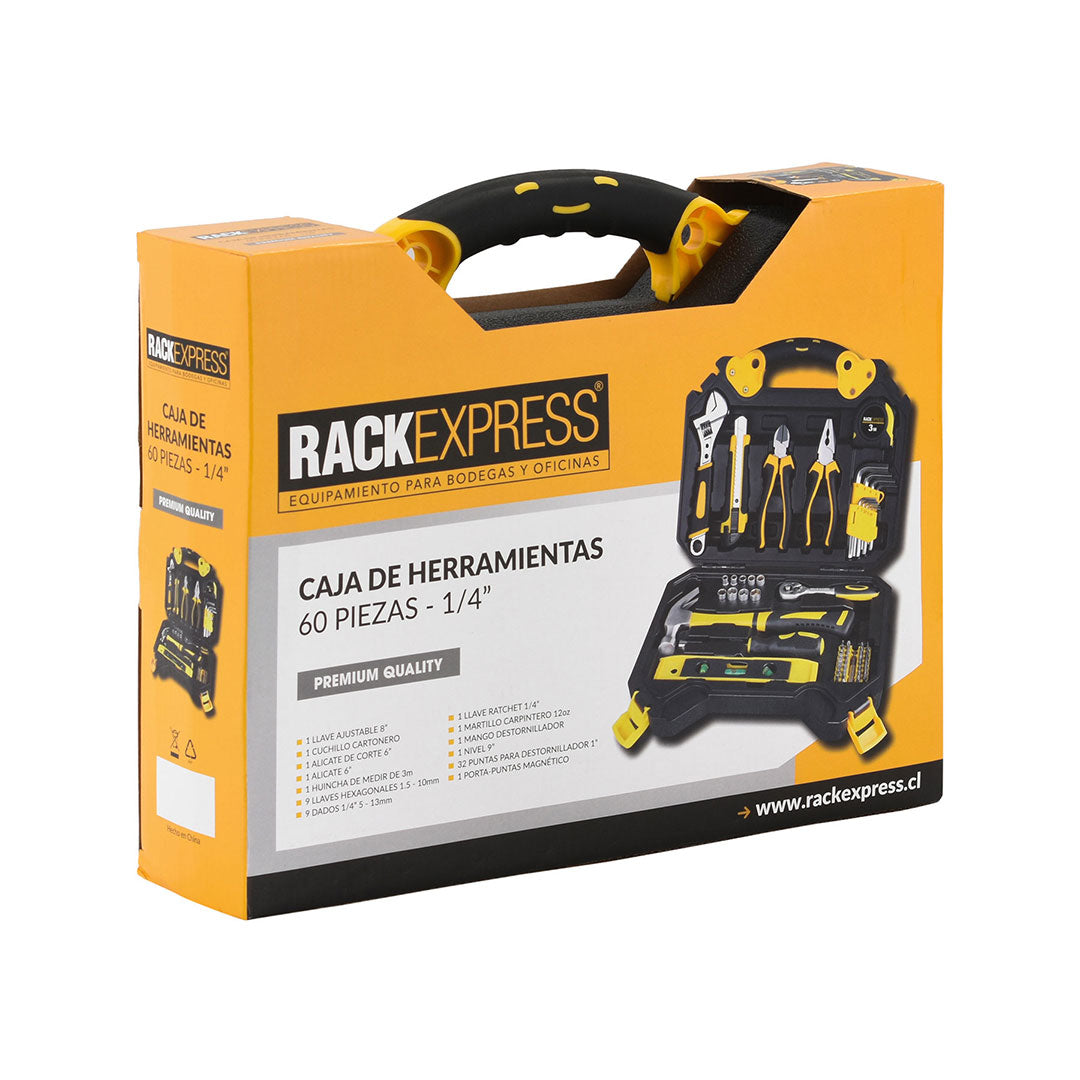 Set De Herramientas 60 Piezas – Rackexpress Chile